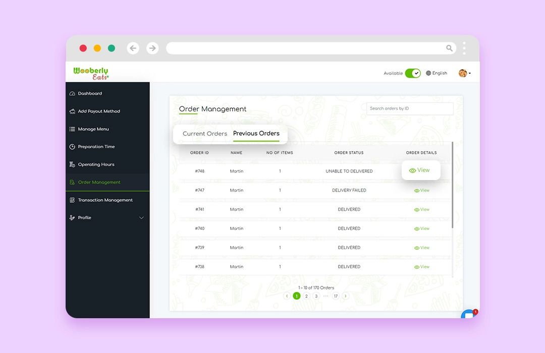 Order-management