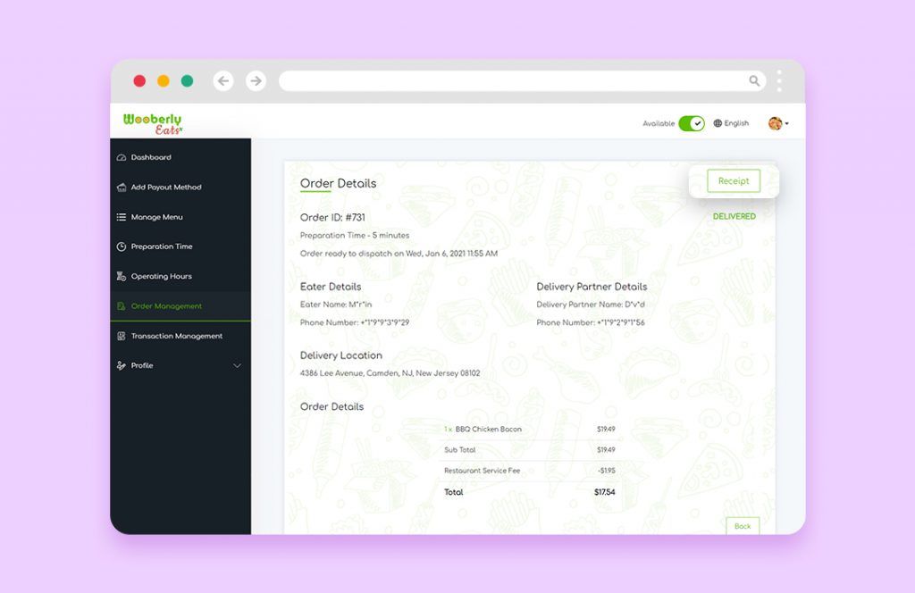 WooberlyEats-Restaurant-panel-order-management-1024x664