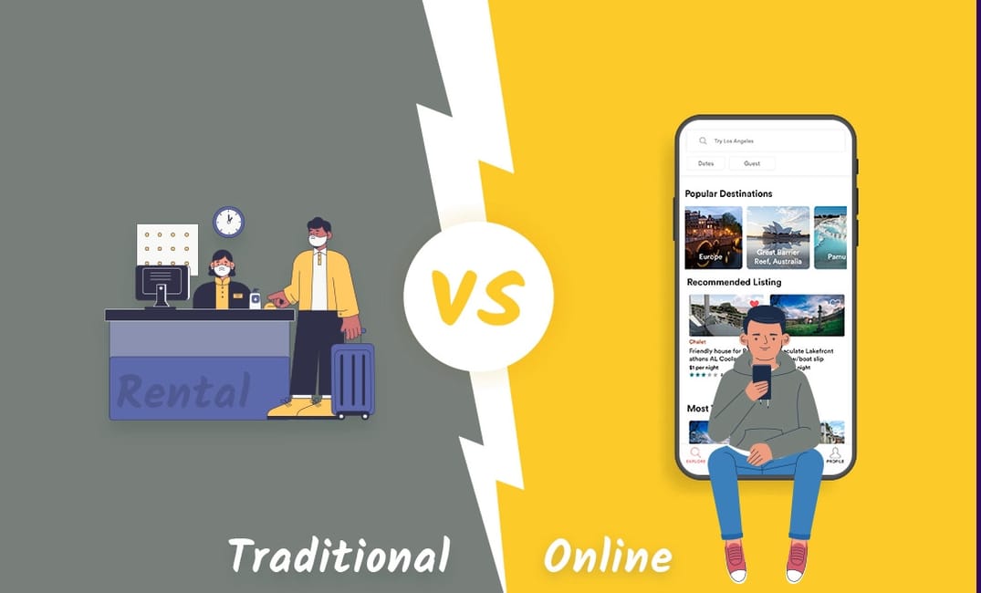 Differences between Traditional and Online Rental Businesses