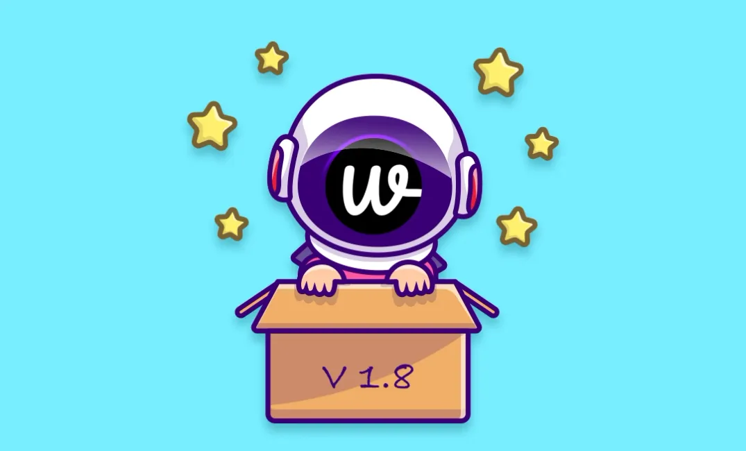 The release note of Wooberly v1.8
