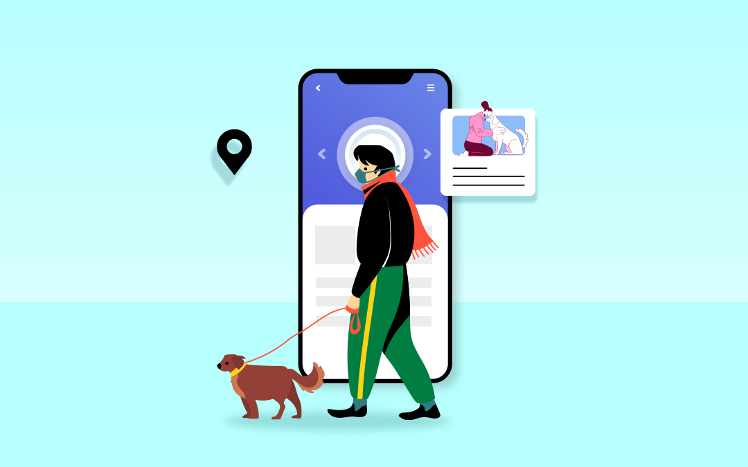 Create a dog-walking app like Rov