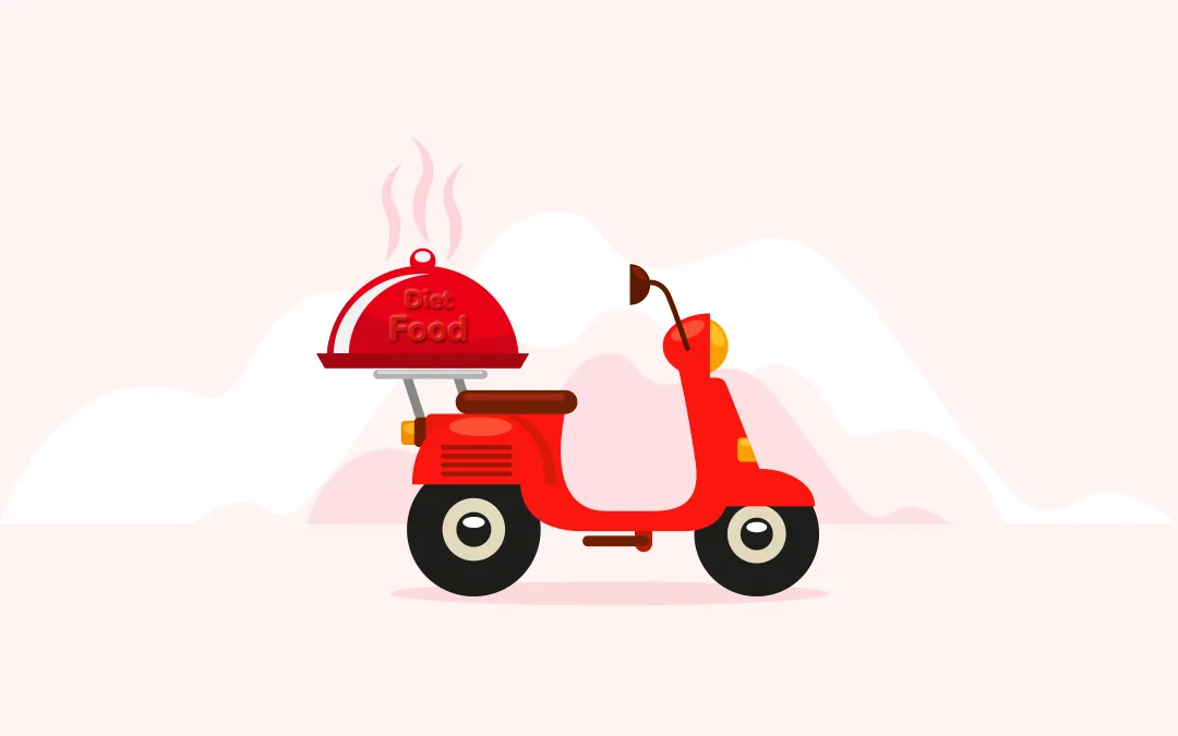 Food delivery vehicle