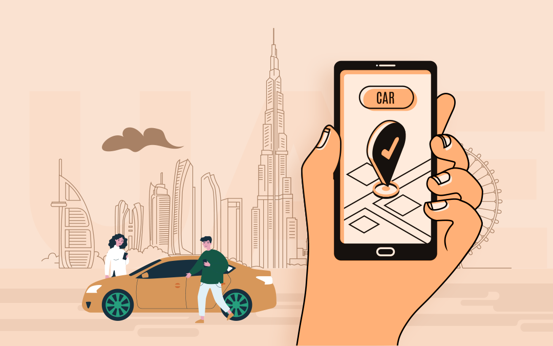 Online car rental business in UAE