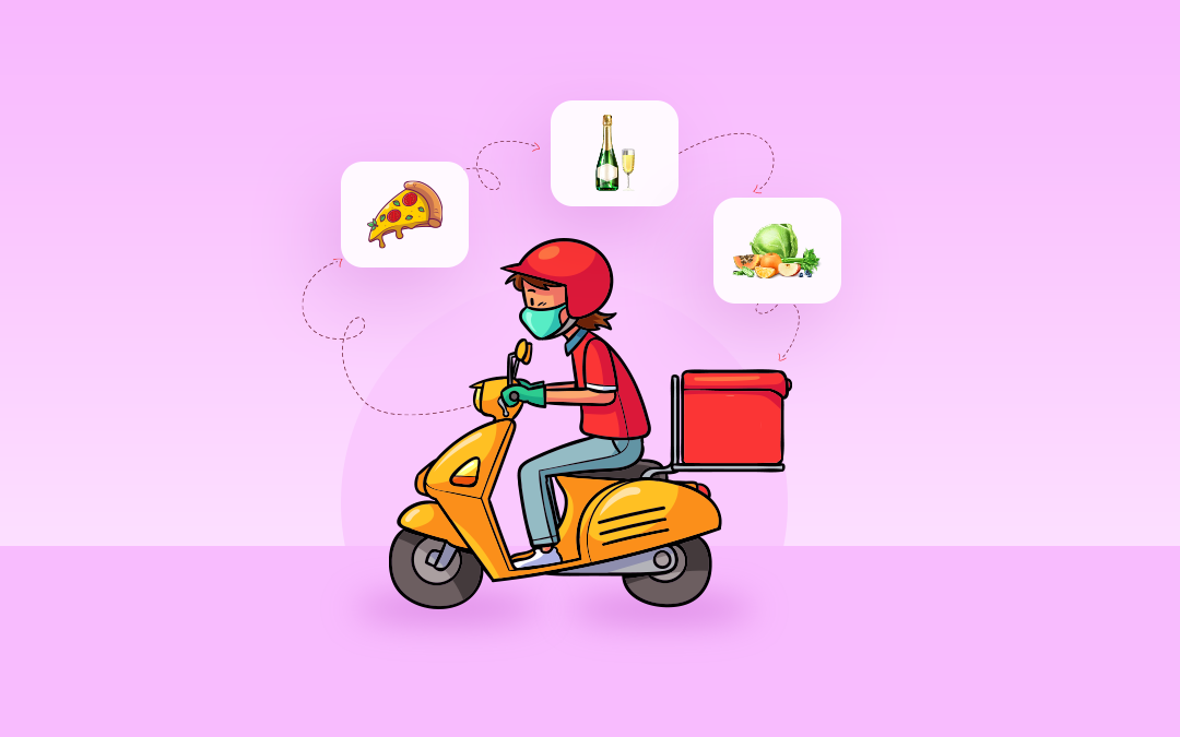 Types of on-demand delivery services