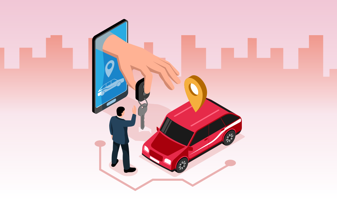 How does a peer-to-peer car rental marketplace work?