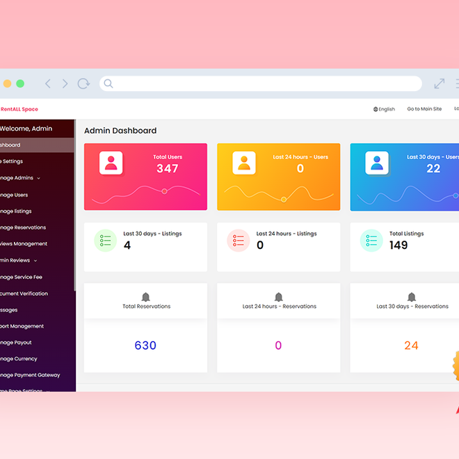 Image of: RentALL Space v2.1 has rolled out.